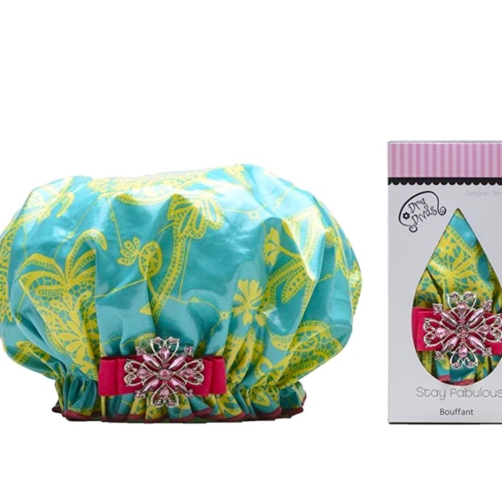 Dry Divas Designer Shower Cap For Women Washable